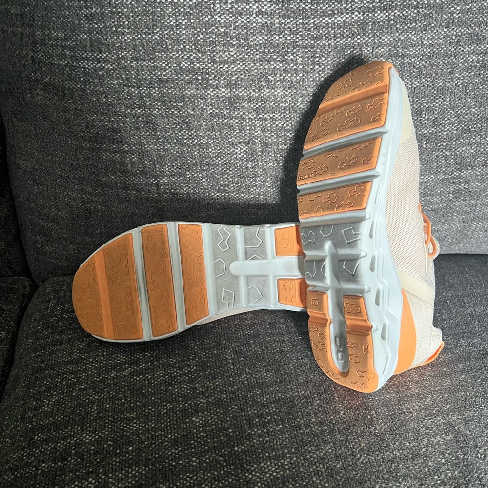 On Cloud Cloudleap Orange Sneakers - Picture 7 of 7